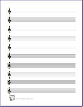 Blank music sheet paper in pdf format. Free Printable Manuscript Paper | MakingMusicFun.net