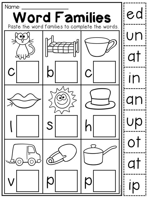 Kindergarten Cvc Worksheet Packet Kindergarten Worksheets English