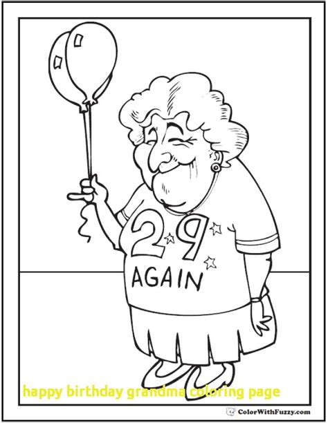 No physical print will be mailed to you. Happy Birthday Grandma Coloring Pages at GetColorings.com ...