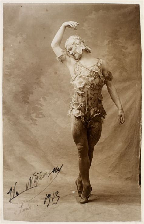 Vaslav Nijinsky In Ballets Russes Le Spectre De La Rose By Bert 1912