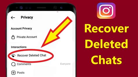 How To Recover Deleted Chats On Instagram Data Recovery