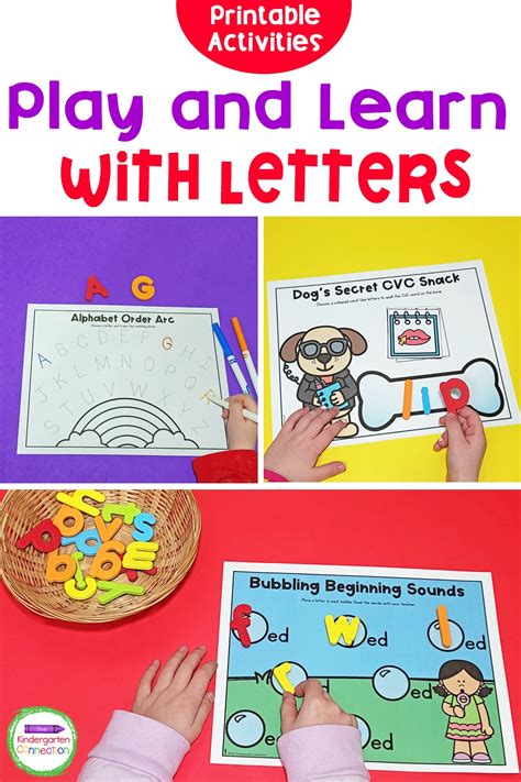 Printable Letter Activities For Pre K And Kindergarten Laptrinhx News