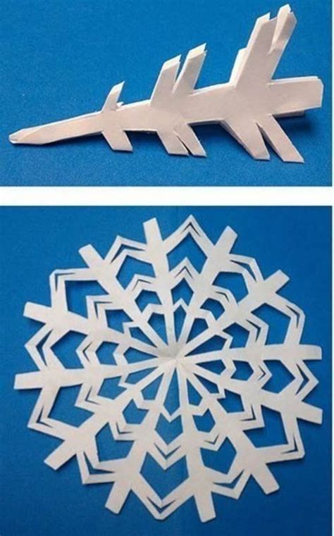 10 Ways To Make 6 Pointed Paper Snowflakes Kids Art And Craft