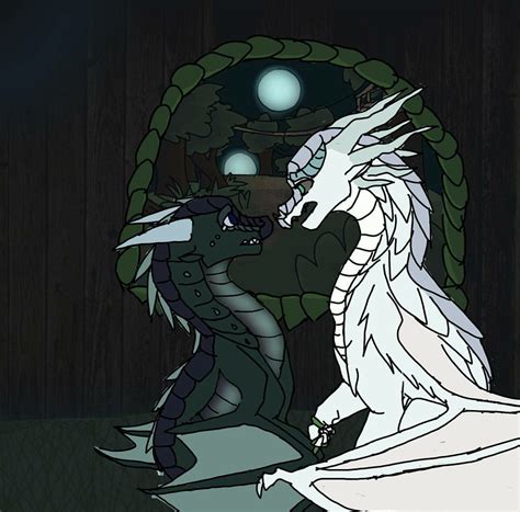 winter and moon from wings of fire it should have been quibli in winter s place there tbh