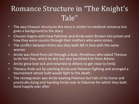 The Knights Tale A Romance By Geoffrey Chaucer