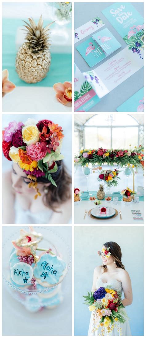 Gorgeously Whimsical Tropical Wedding Ideas