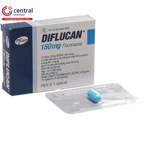 Thuốc Diflucan 150mg Điều Trị Cho Bệnh Nhân Nhiễm Nấm Candida