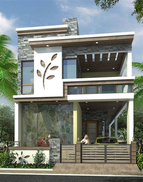 Pin By Jackie Lou Javier Flores On Modern House Front Design House