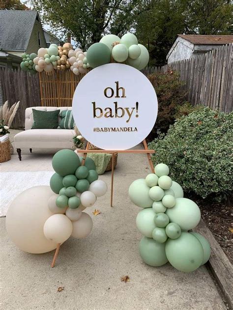 Neutral Boho Baby Shower Party Ideas Photo 3 Of 14 In 2021 Baby
