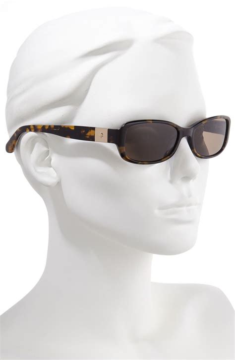 kate spade new york paxton2 53mm polarized sunglasses nordstrom cat eye sunglasses black