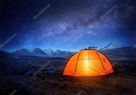 Camping Under The Stars Stock Photo By ©solarseven 74090183