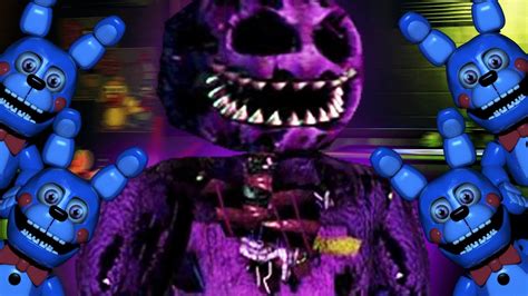 purple guy animatronic returns fnaf ultimate edition five nights at freddys youtube
