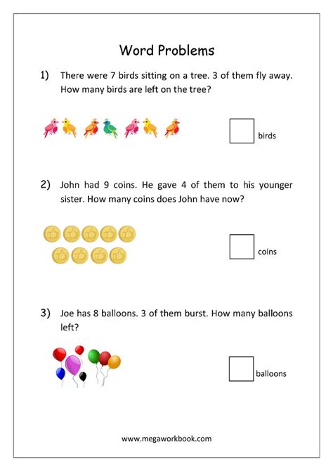 Mixed word problems with key phrases worksheets these word problems worksheets will produce addition, multiplication, subtraction and division problems using clear key phrases to give the student a clue as to which type of. Addition and Subtraction Word Problems Worksheets For ...