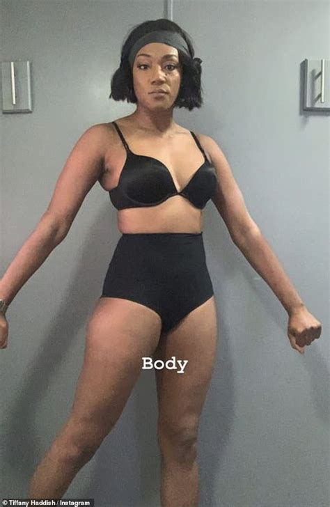 tiffany haddish 41 proudly displays the results of her 30 day body transformation