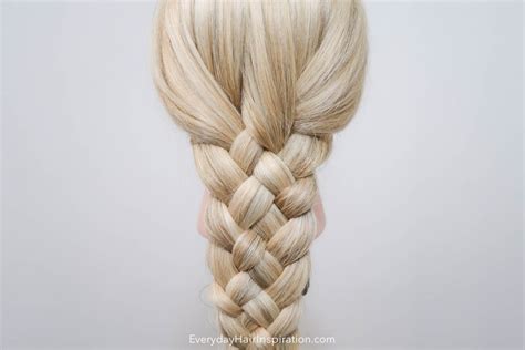 How To 5 Strand Braid Step By Step For Complete Beginners Everyday