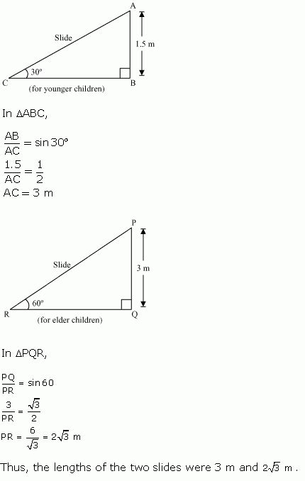 Which keys act as a hot key combination that is used to interrupt an ios process? NCERT Solutions for Class 10 Maths Chapter 9 Some Applications of Trigonometry Ex 9.1 - A ...