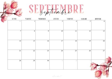 Septiembre 2020 Ideas De Calendario Calendarios Imprimibles Agendas