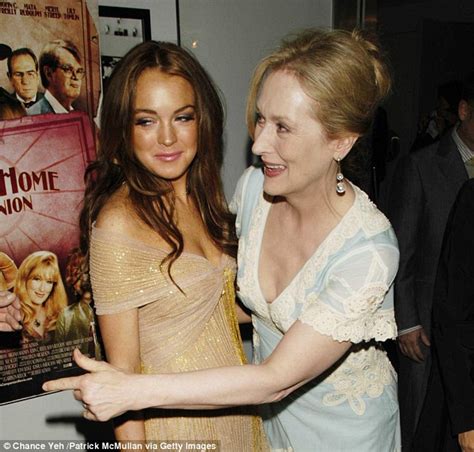 lindsay lohan wants to co star with meryl streep in little mermaid daily mail online