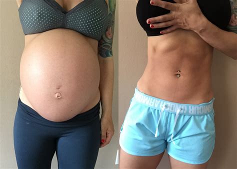 Either way, it is important that you begin strengthening your core after delivery, as the connective tissue holding your abdominal muscles in place has weakened significantly during pregnancy. Pregnant C Section - Collage Porn Video