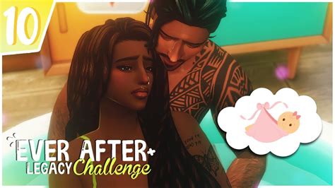 The Longest Birth 🤰🏾 Ep10 The Sims 4 Ever After Challenge