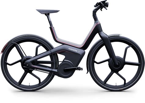 An Electric Bike With Wheels And Spokes On The Front Is Shown In This Image