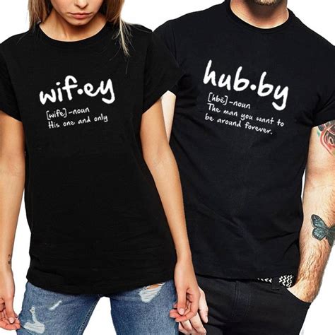 couples hubby wifey definition funny t shirt shop buy online safe online shopping vibeluck
