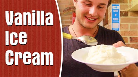 How To Make Vanilla Ice Cream Best Vanilla Ice Cream Recipe Youtube