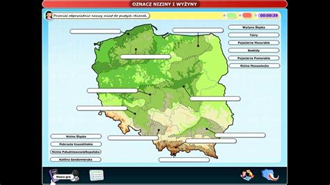 Na Jakiej Półkuli Leży Polska - Mapa Fizyczna Polski Test