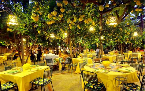 Da Paolino Restaurant Capri With All Those Lemon Trees Capri Island