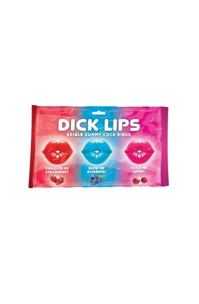 Dick Lips Edible Gummy Cock Rings HTP2987