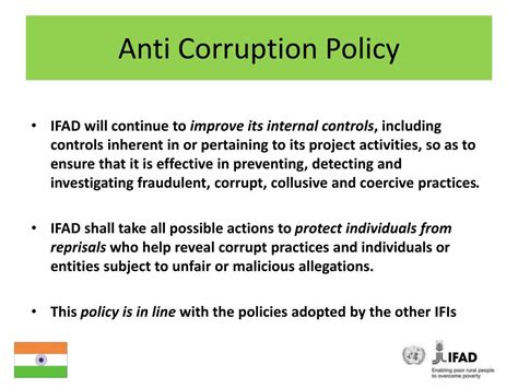 Ppt Anti Corruption Policy Powerpoint Presentation Free Download