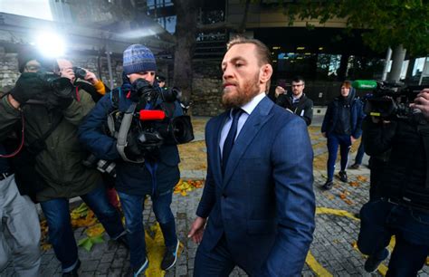 conor mcgregor pleads guilty to punching man in dublin bar complex