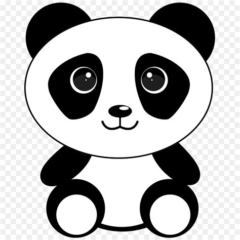 Giant Panda Bear Clip Art Panda Png Download 12801280 Free