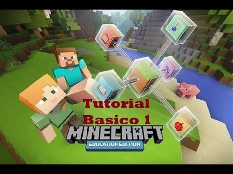 This tutorial is meant for educators and students who are new to minecraft, or those who need a refresher on controls, crafting, and basics of the game. Minecraft: Education Edition Tutorial Básico 1 - YouTube