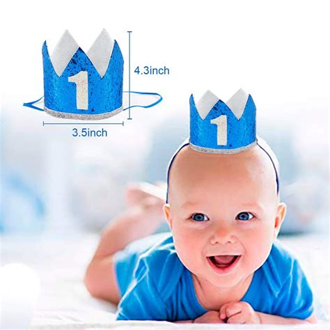St Birthday Babe Decorations Kit Baby Babe First Birthday Decorations One Year Balloon Blue