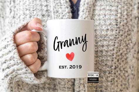 Granny Birthday T Gran Birthday Present Granny Est 2019 Etsy Uk