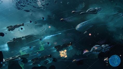 Abandoned Concept Art Of Halo Wars 23 Space Battle Rhalo