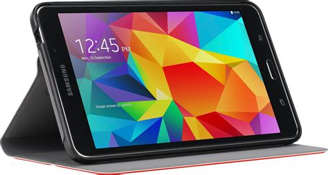 7 Custom Fit 360 Case For Samsung Galaxy Tab 4 Thz54301us Red