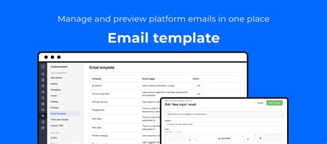 Manage And Preview Platform Emails With Our New Email Template Overview