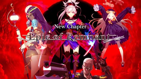 Fategrand Order Epic Of Remnant Trailer Coming Soon To Na Server