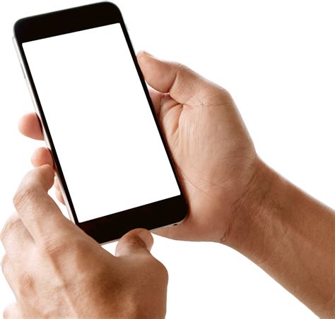 Phone In Hand Png Transparent Image Download Size 698x666px