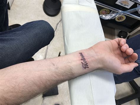 Maybe you would like to learn more about one of these? MY husband's tattoo of MY name | Tattoo quotes, Tattoos