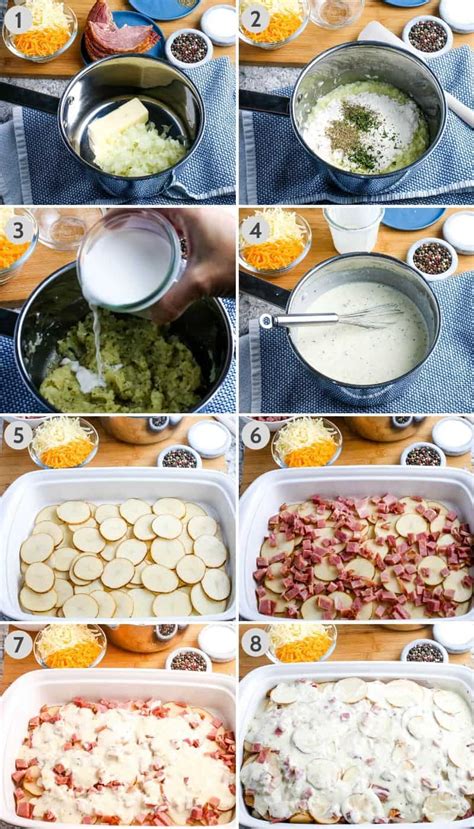 How To Make Scalloped Potatoes And Ham Adventures Of Mel