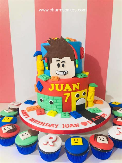 Juan Roblox Cake A Customize Roblox Cake