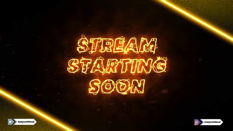 Twitch Starting Soon Screen Aesthetic