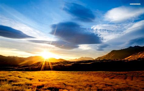 Beautiful Mountain Sunrise Wallpapers Wallpapers Gallery