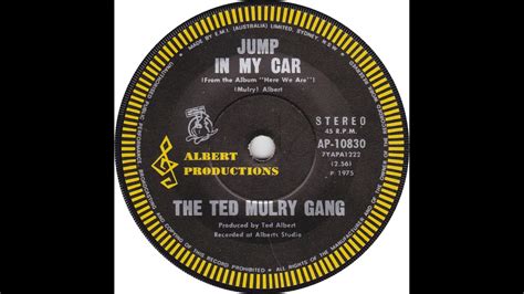 Ted Mulry Gang Jump In My Car Youtube