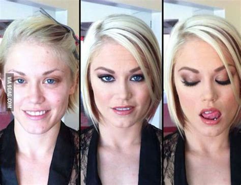 pornstar before and after makeup 9gag