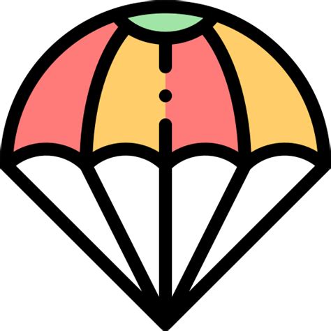Parachute Free Travel Icons