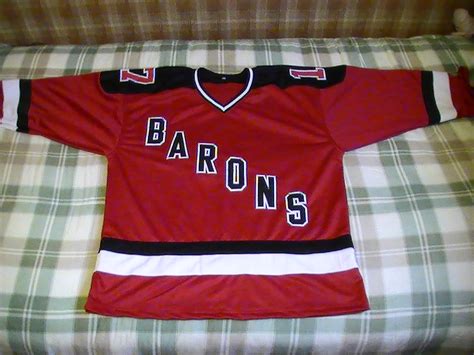 The Hockey Jersey Shore Charlie Simmer Cleveland Barons Jersey